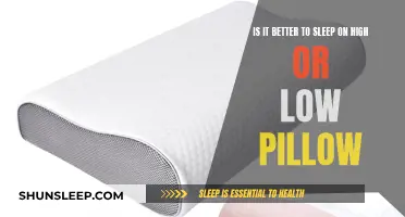 High or Low Pillow: Which Sleeps Better?