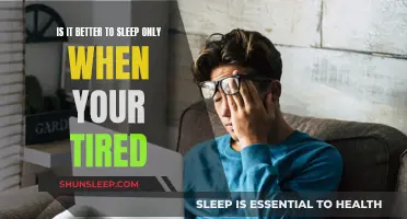 The Art of Sleeping: Mastering Tiredness