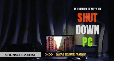 Sleep or Shut Down: What's Best for Your PC?