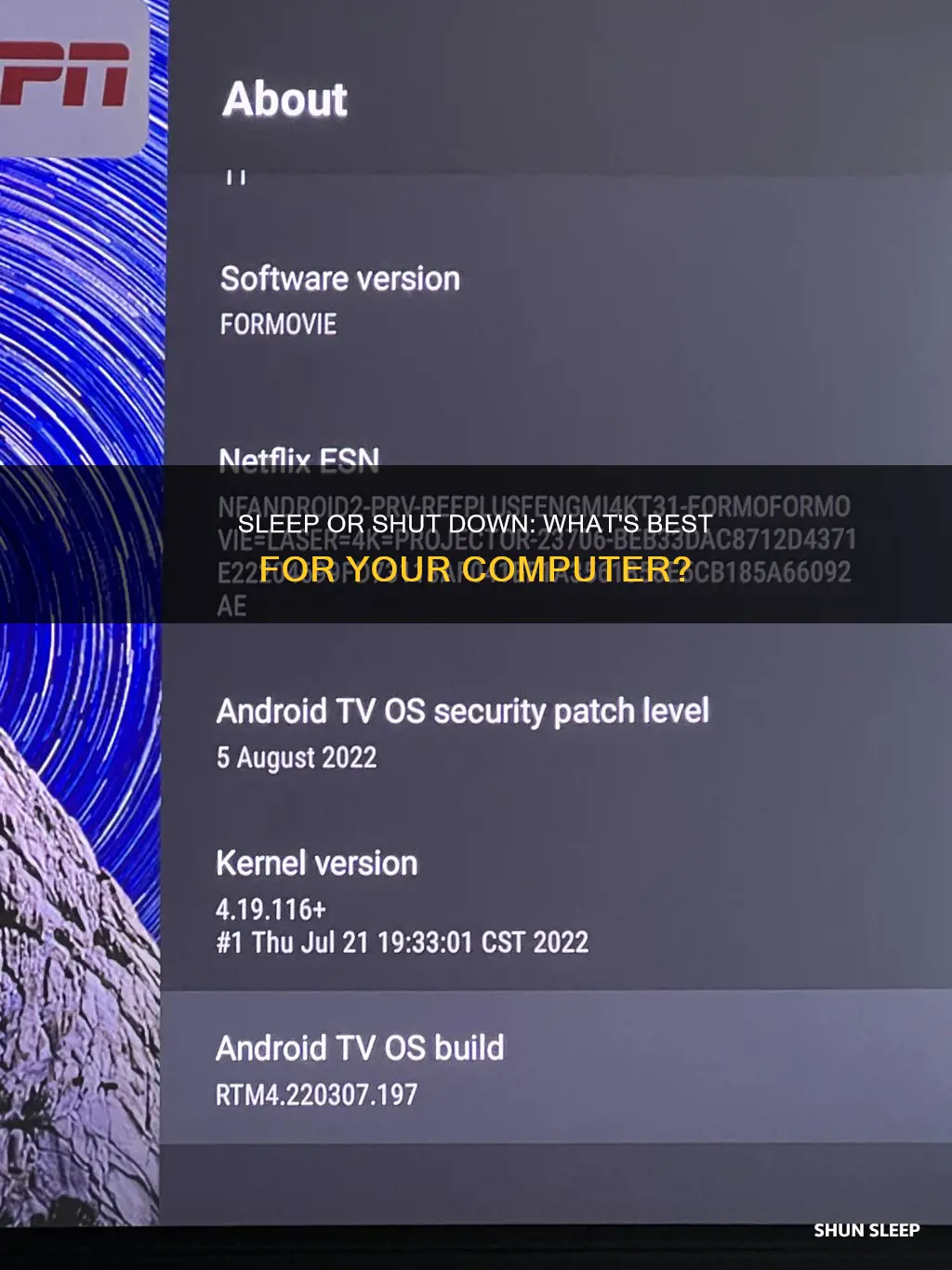is it better to sleep or turn off computer