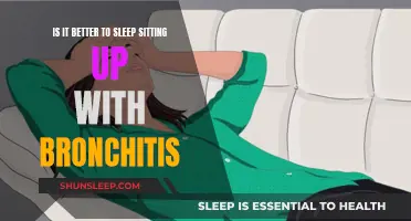 Sitting Up with Bronchitis: Better Sleep?