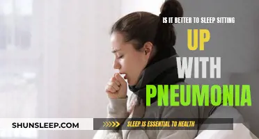 Sitting Up with Pneumonia: Better Sleep?