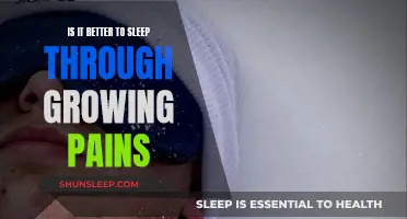 Growing Pains: Should You Sleep Through It?
