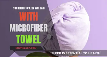 Microfiber Towels: Better Bedtime Hair?