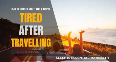 Travel and Sleep: When to Catch Some Zzz's