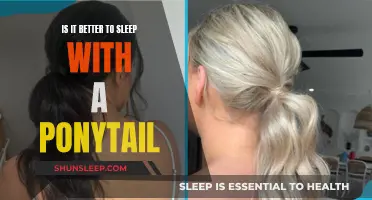 Ponytails: Sleep Comfort or Nightmare?
