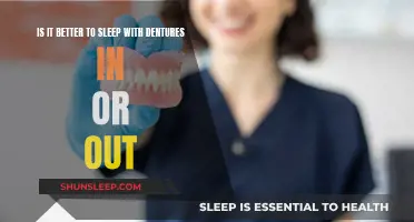 Denture Wearers: Should You Sleep With Them?