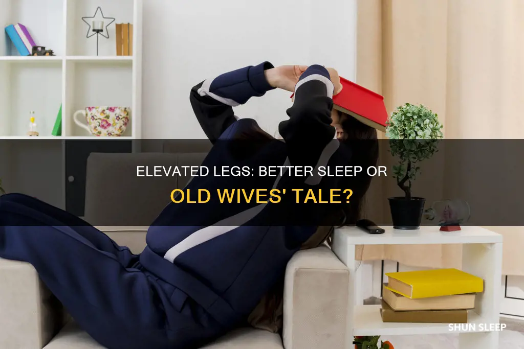 is it better to sleep with feet elevated