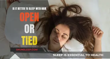 Hair Care: Sleep with Hair Tied or Loose?