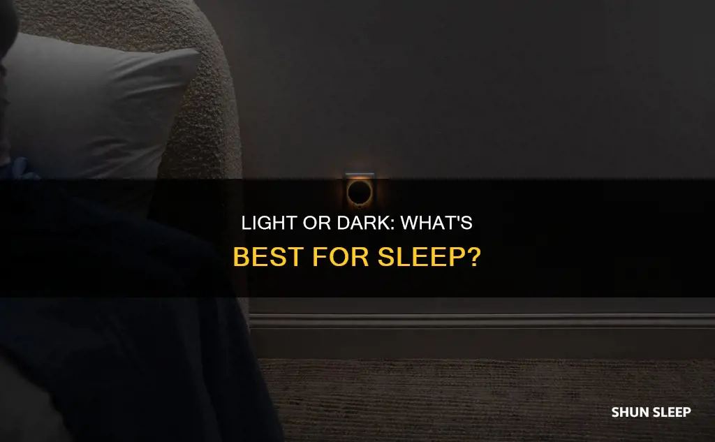 is it better to sleep with light on or off