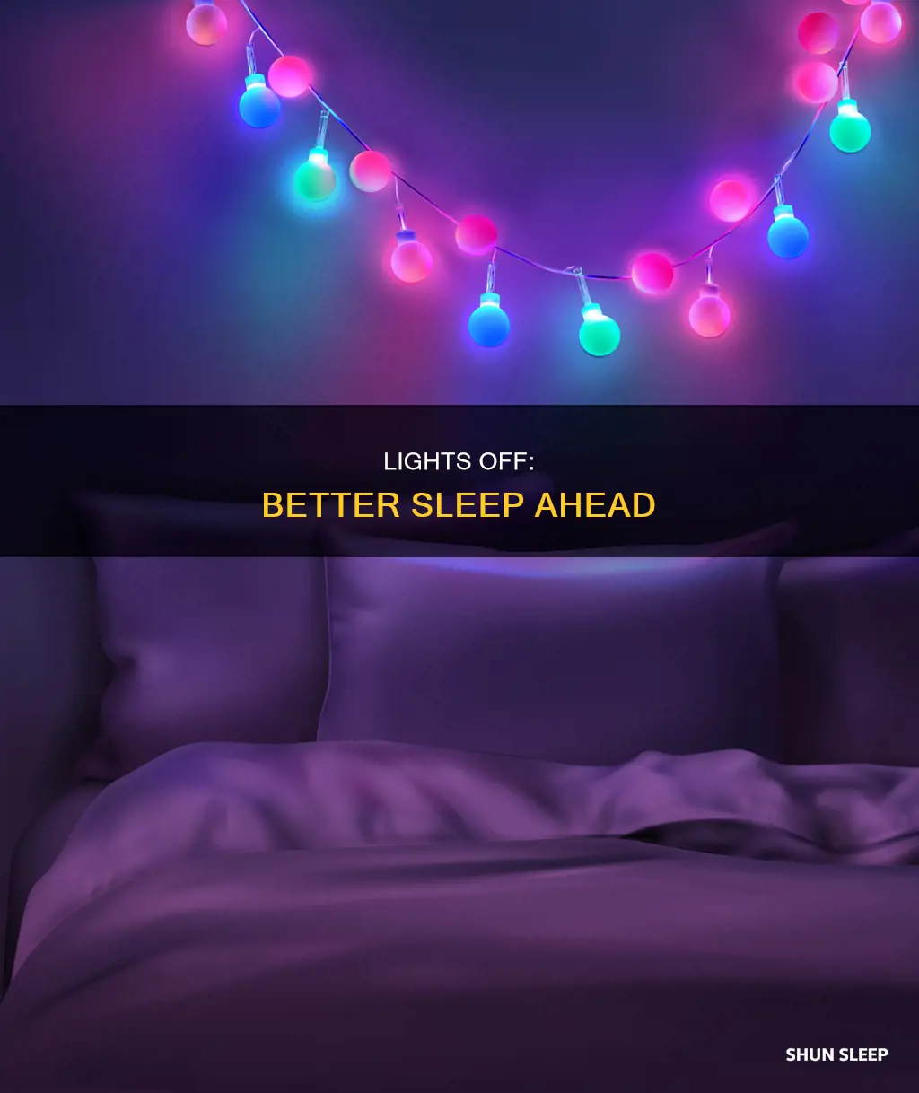 is it better to sleep with lights off