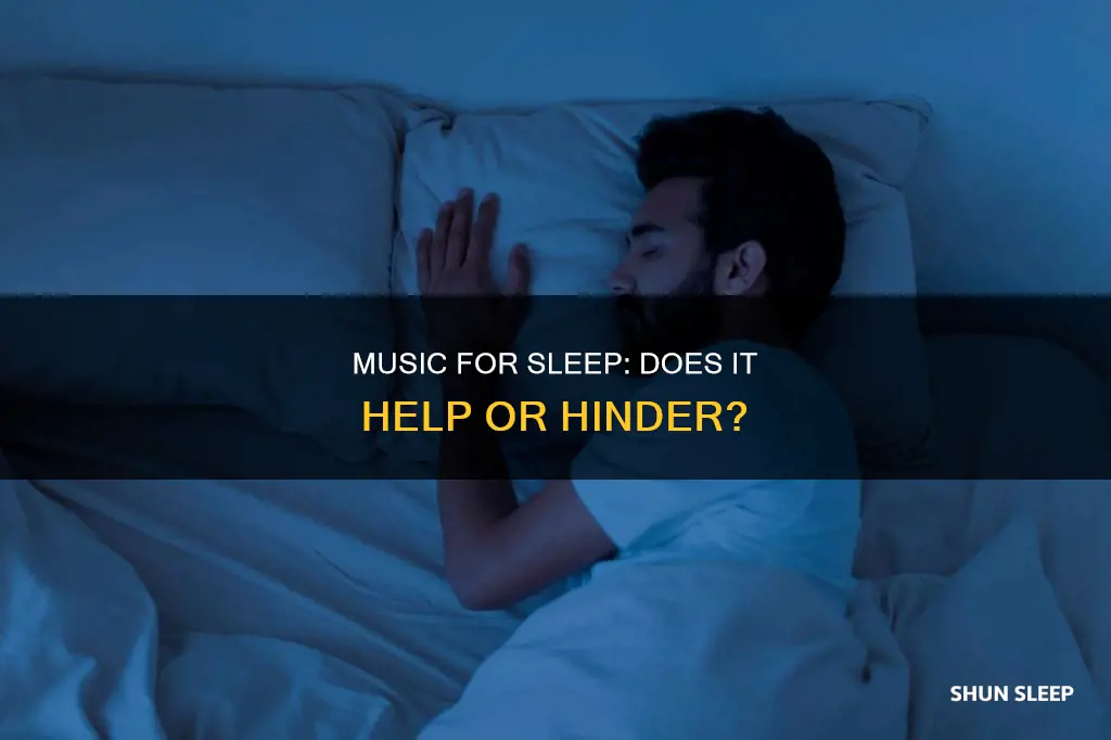 is it better to sleep with music