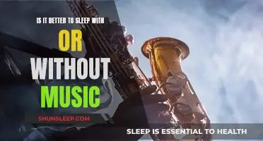 Music and Sleep: A Good Night's Rest or Not?