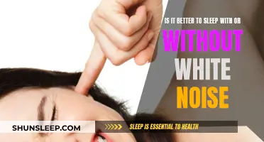 White Noise for Sleep: Helpful or Harmful?