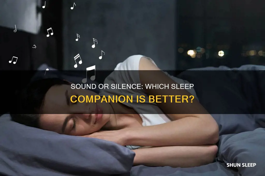 is it better to sleep with sound or no sound