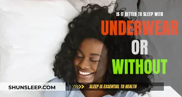 The Benefits of Sleeping Without Underwear