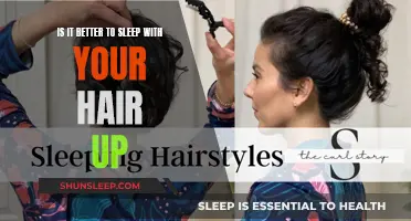Hair Care: Should You Sleep with Hair Up?