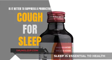 Suppressing Coughs: A Good Night's Sleep or Health Risk?