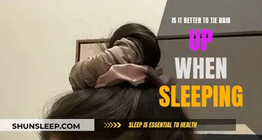 Tying Hair Up at Night: Good or Bad?