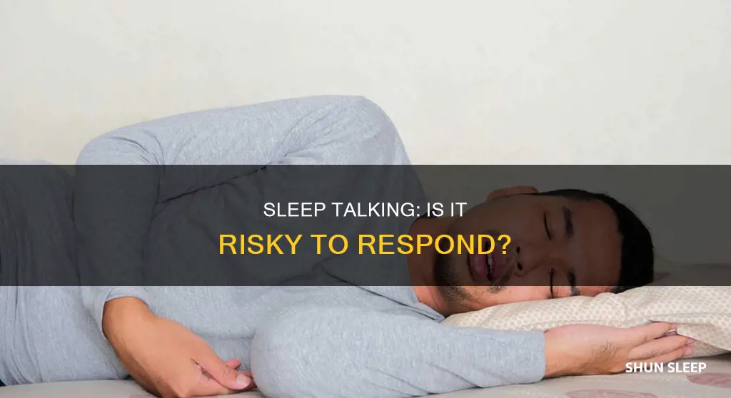 is it dangerous to wake a sleep talker