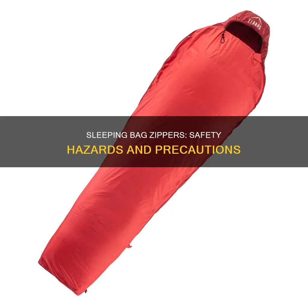 is it dangerous to zipped up sleeping bag