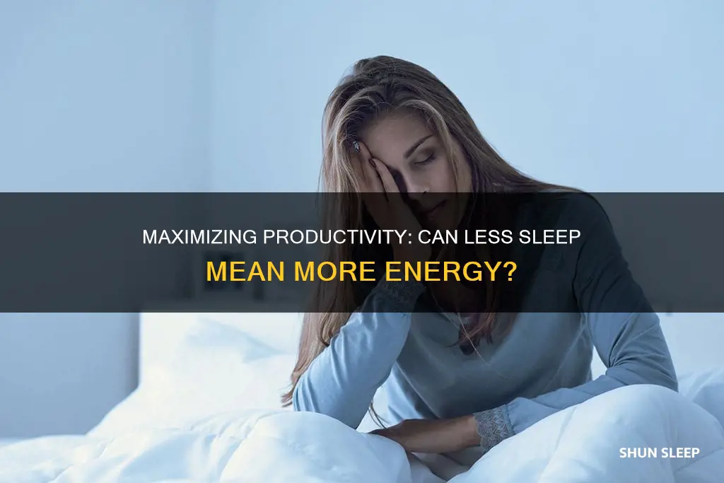 is it easier to wake up with less sleep