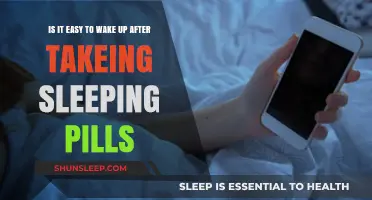 Sleeping Pills: Easy Wake-Up or Groggy Morning?