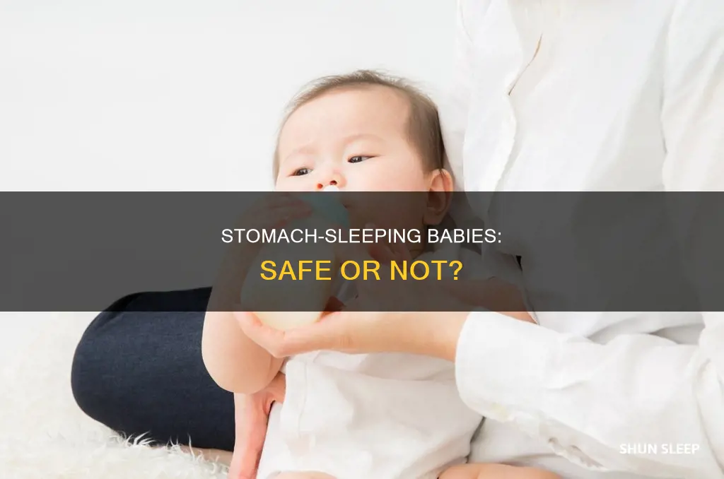 is it fine 6 months old sleeping on stomach