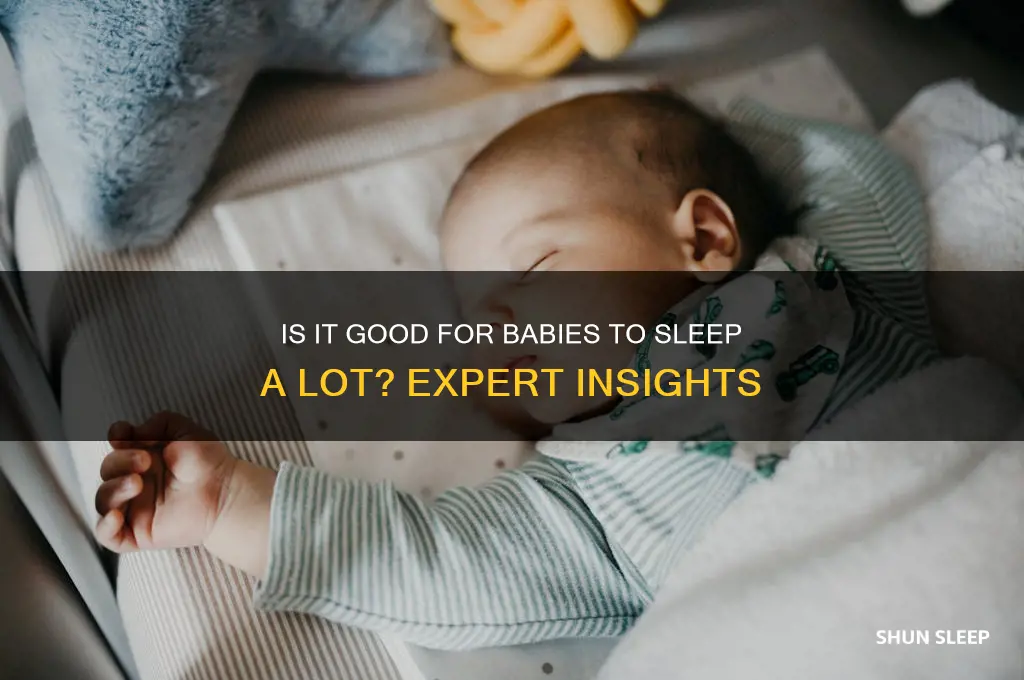 is it good for babies to sleep a lot