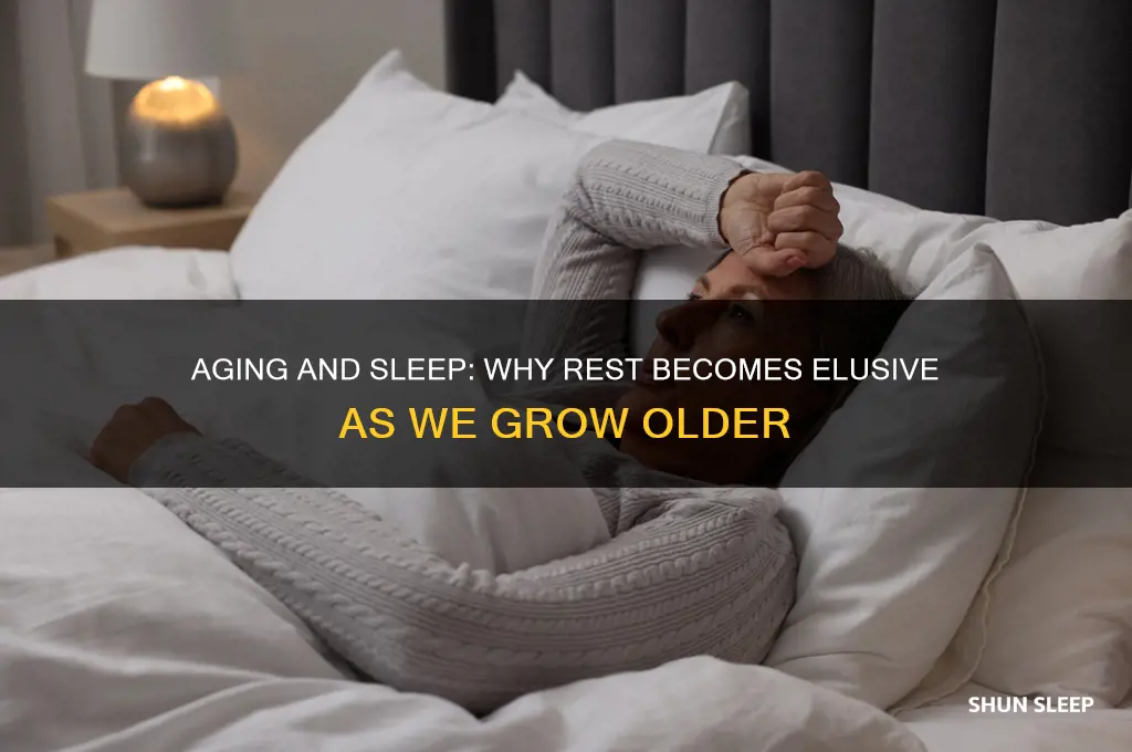 is it harder to sleep as you get older