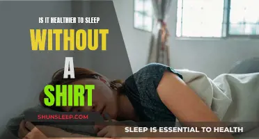 The Benefits of Sleeping Shirtless: A Comfortable Night's Rest