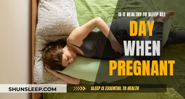 Pregnant and Sleepy: Is It Healthy to Snooze All Day?