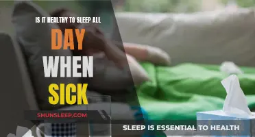 Sleeping All Day: Healthy Sickness Recovery or Harmful Habit?