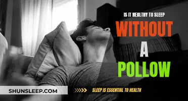 Pillow or No Pillow: What's Better for Sleep Health?