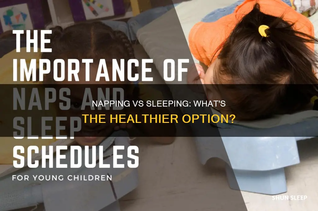 is it healthy to take naps instead of sleep