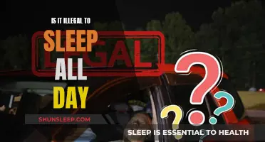 Sleeping All Day: Is It Legally Possible?