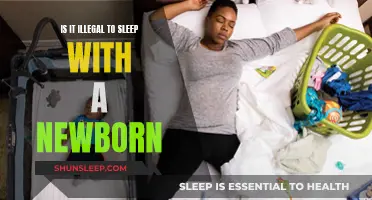 The legality of co-sleeping with your newborn