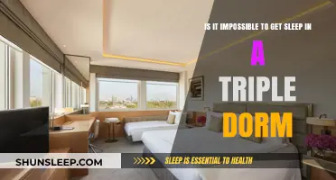 Surviving the Triple Dorm: Can You Actually Get Quality Sleep?