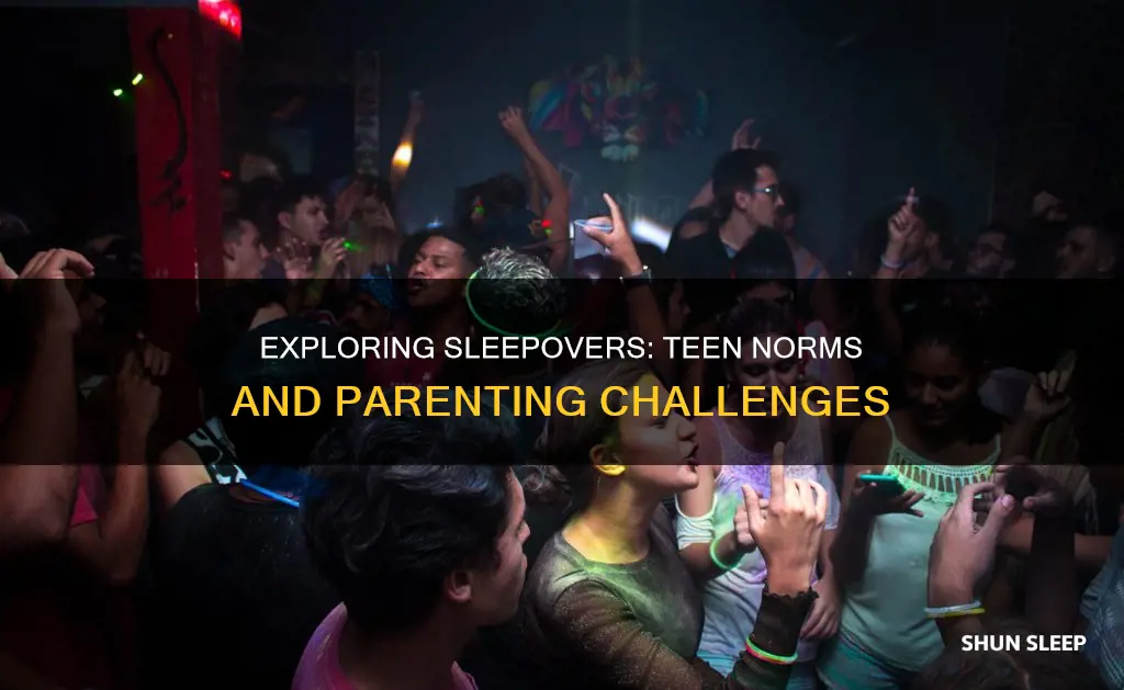 is it normal for 16 years old sleep over