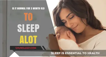 Sleeping Babies: What's Normal for a 3-Month-Old?