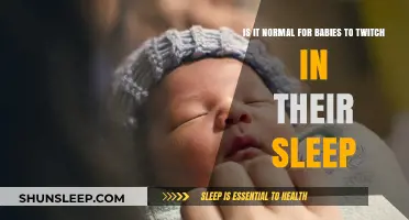 Baby Sleep Twitching: Understanding Normal Movements During Infant Slumber