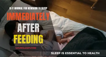Newborn Sleep Patterns: Post-Feeding Naps Normal?
