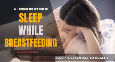 Breastfeeding Babies: Sleeping While Feeding, Normal or Not?
