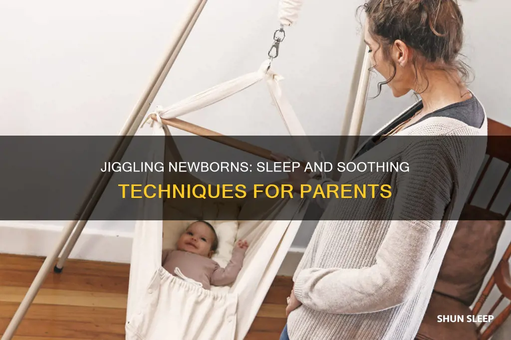 is it normal for newborn to sleep while jiggling