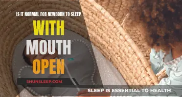 Newborns Sleeping with Mouth Open: Is It Normal?