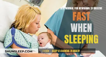 Newborns' Rapid Breathing During Sleep: What's Normal?