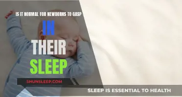 Newborn Sleep: Gasping Normal or Cause for Concern?