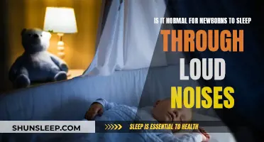 Newborn Sleep Patterns: Loud Noises and Their Impact