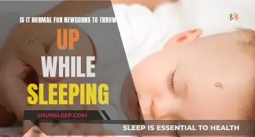 The Mystery of Newborn Sleep: Why Do They Throw Up?