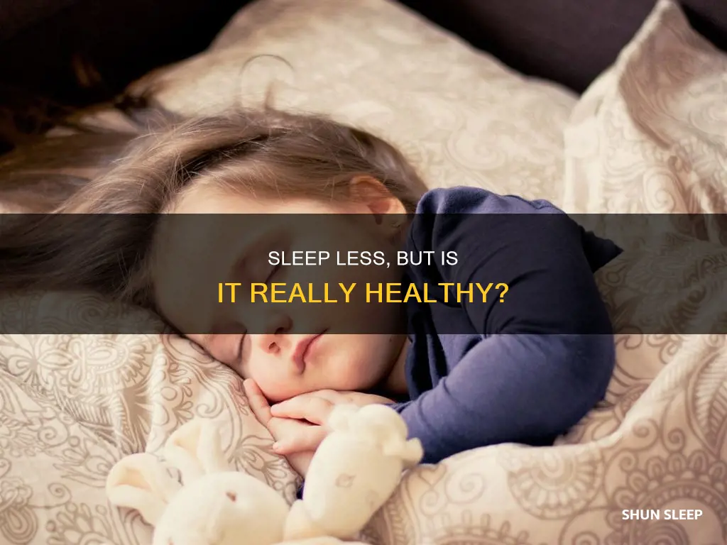 is it normal to need little sleep